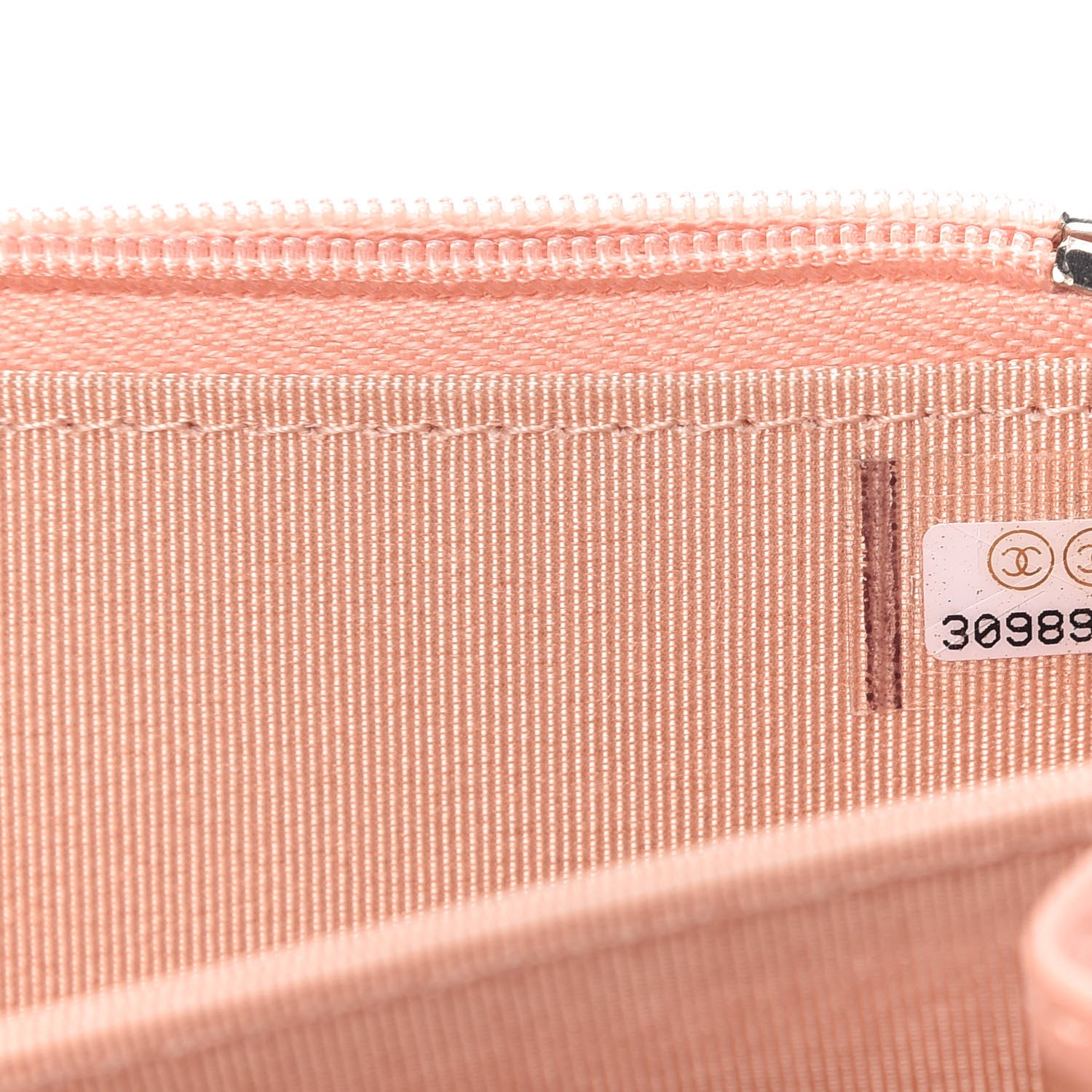 Chanel Lambskin Quilted Mini Wallet On Chain WOC Light Pink 9 of 10
