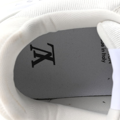 Louis Vuitton Calfskin Mens LV Classic Sneakers 9.5 White 8 of 9