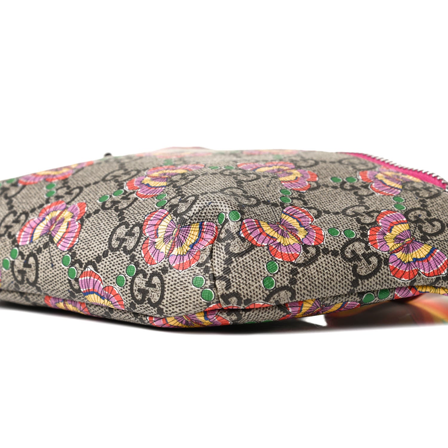 Gucci GG Supreme Monogram Butterflies Childrens Belt Bag Multicolor 11 of 11