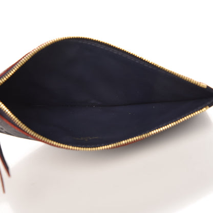 Louis Vuitton Empreinte Felicie Chain Wallet Zippered Insert Marine Rouge 5 of 6