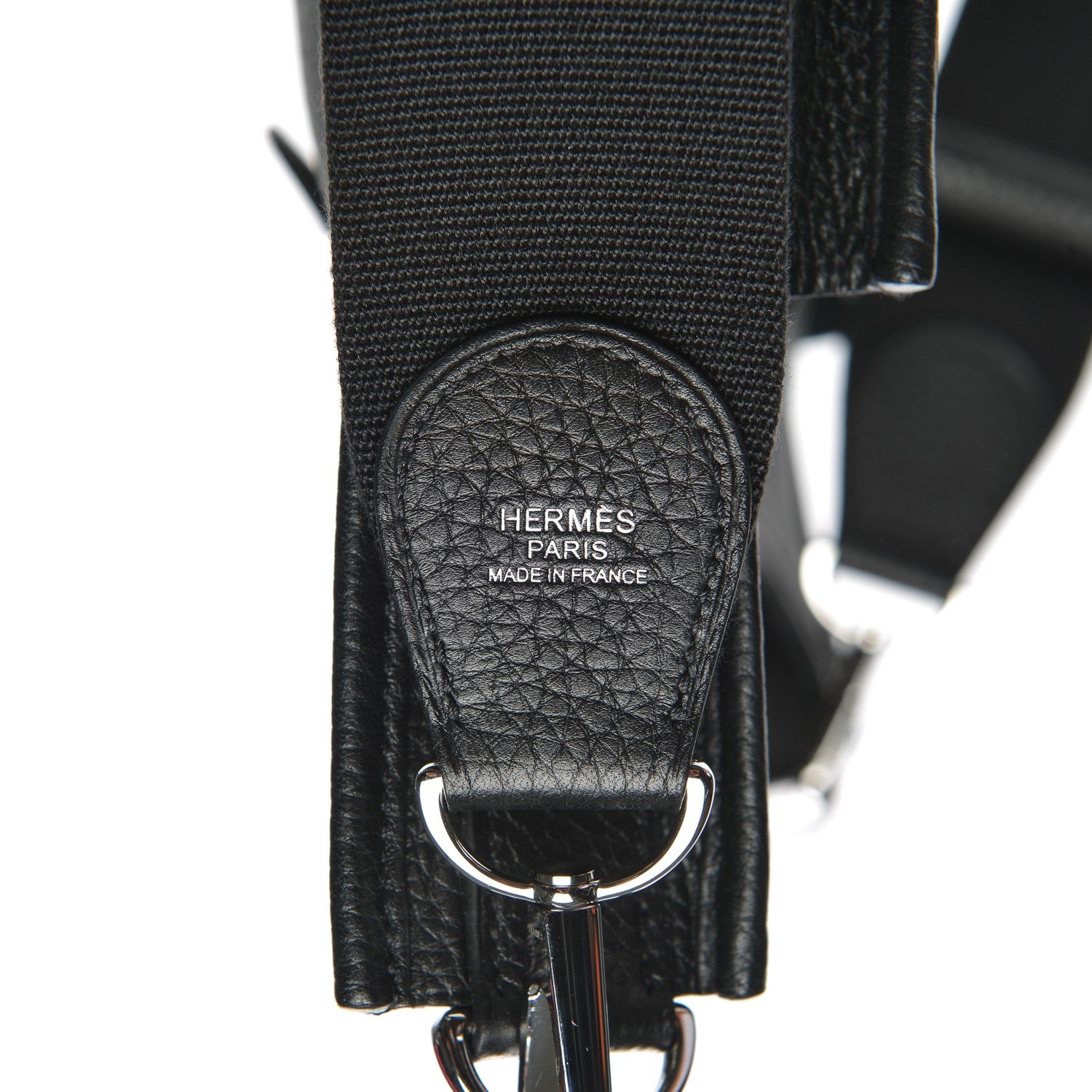 Hermes Taurillon Clemence Evelyne III PM Black 6 of 8