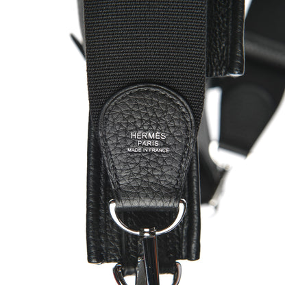Hermes Taurillon Clemence Evelyne III PM Black 6 of 8
