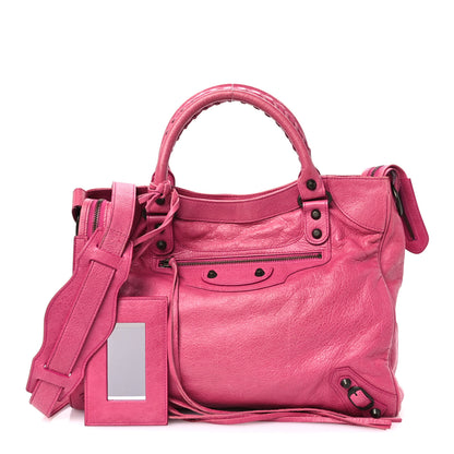 Balenciaga Agneau Classic Hardware Velo Cyclamen Fucsia 3 of 11