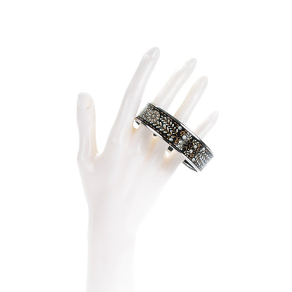 Hermes Enamel Printed Wide Bracelet 70 2 of 5