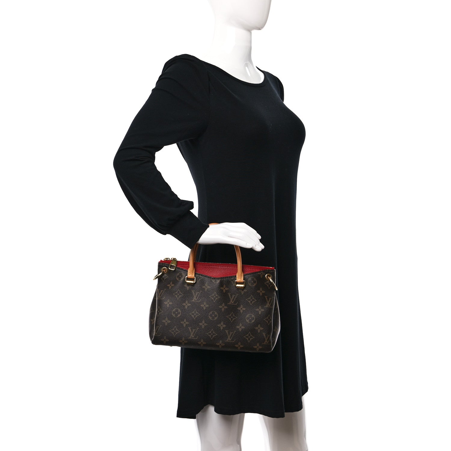 Louis Vuitton Monogram Pallas BB Cherry 3 of 8