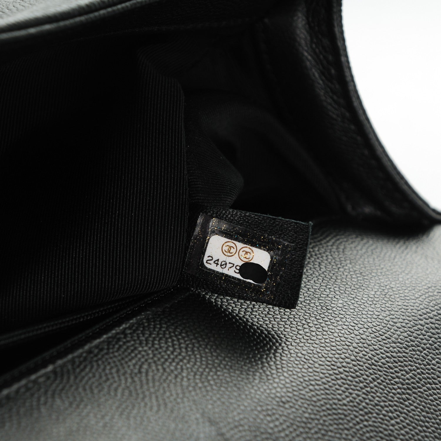 Chanel Caviar Quilted New Medium Boy Flap So Black 8 of 8