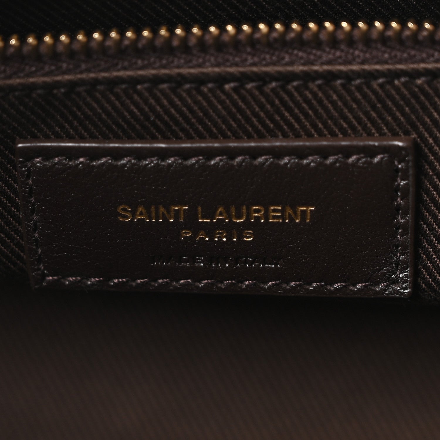 Saint Laurent Canvas Smooth Calfskin Le Monogramme Crossbody Bag Chestnut 6 of 10