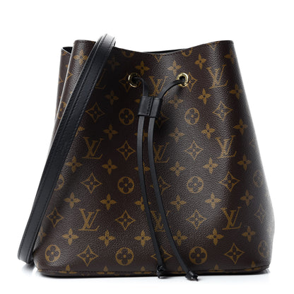 Louis Vuitton Monogram Neonoe MM Black 1 of 10