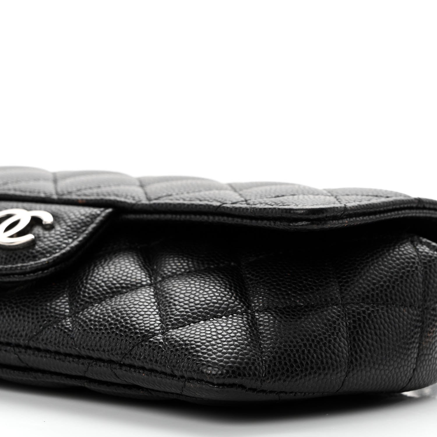 Chanel Caviar Quilted Glasses Case With Chain Black 11 of 12
