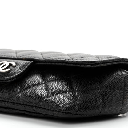 Chanel Caviar Quilted Glasses Case With Chain Black 11 of 12