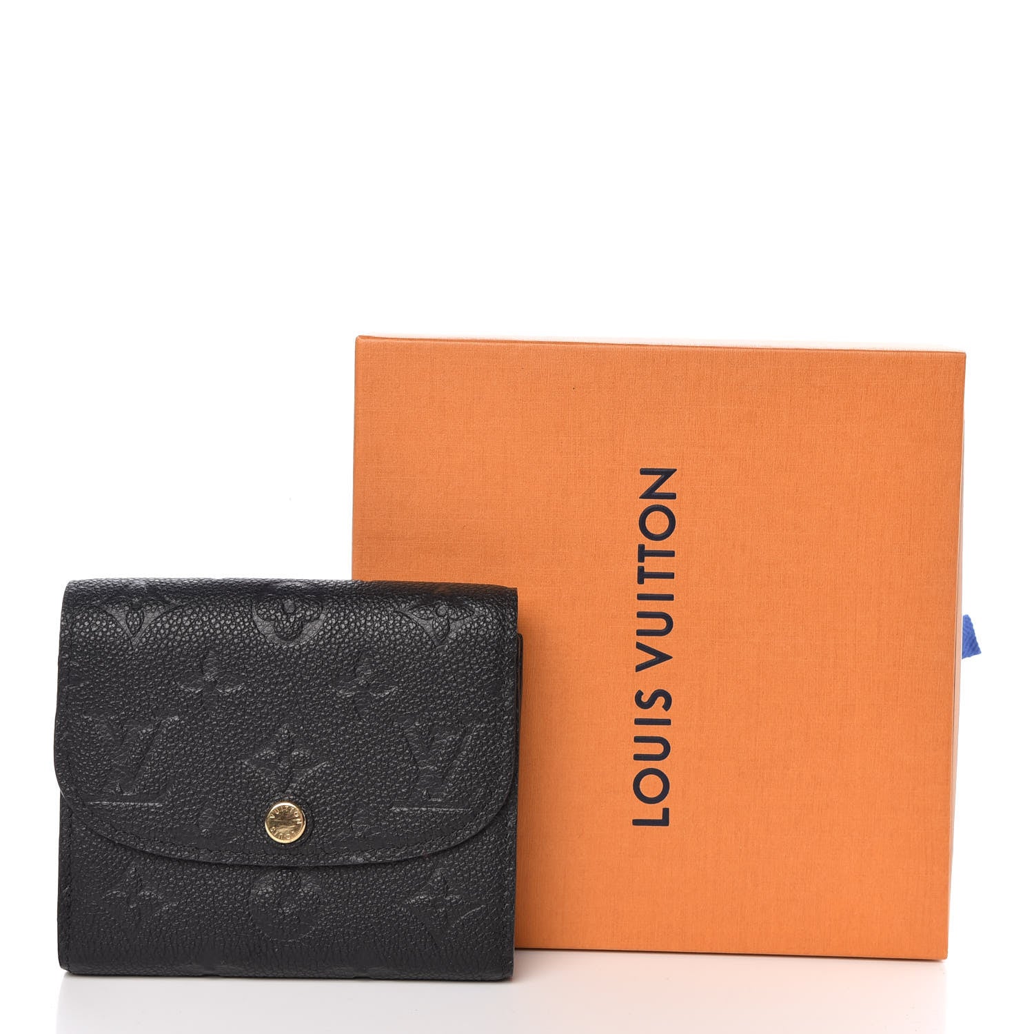 Louis Vuitton Empreinte Ariane Wallet Black 8 of 8