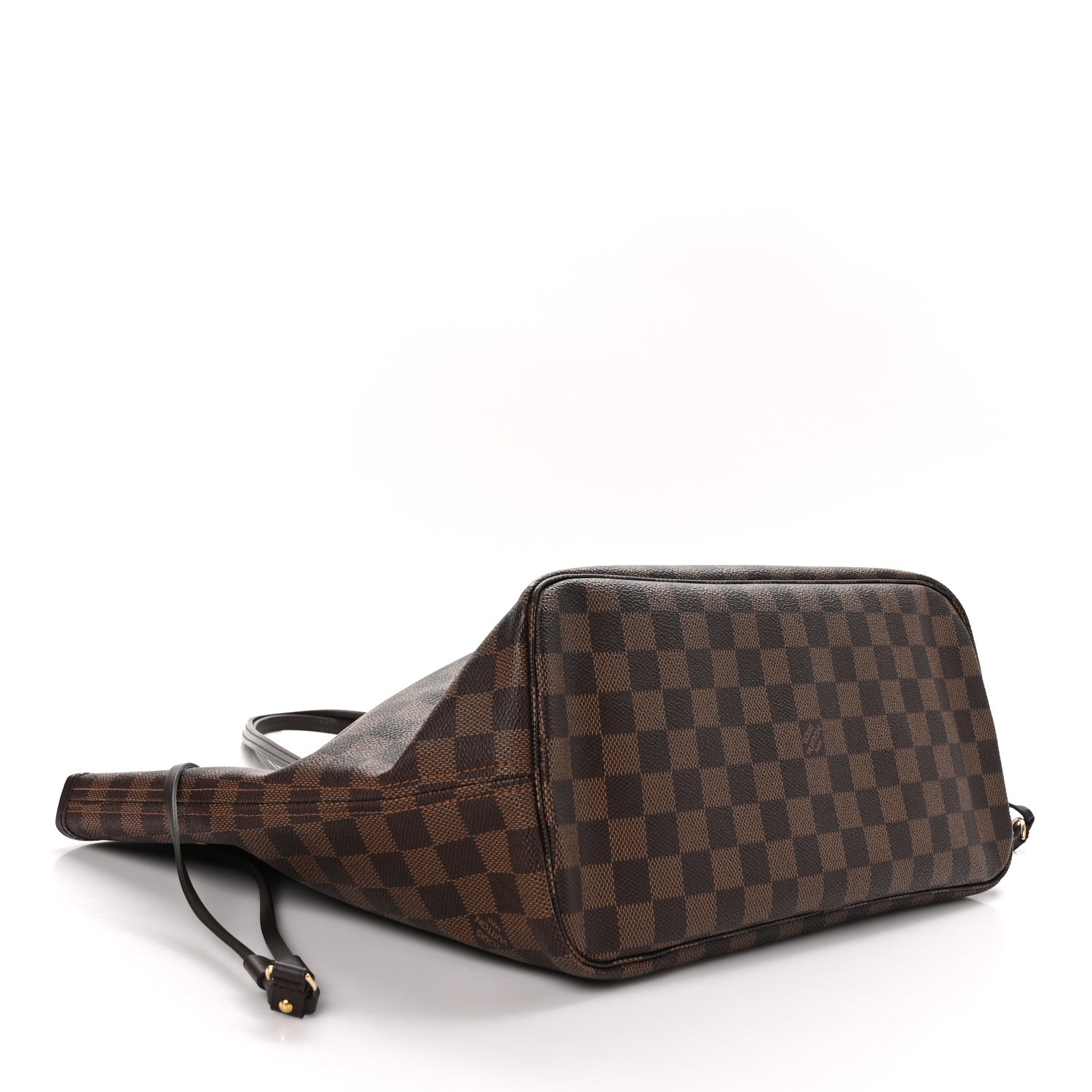 Louis Vuitton Damier Ebene Neo Neverfull MM Rose Ballerine 5 of 11