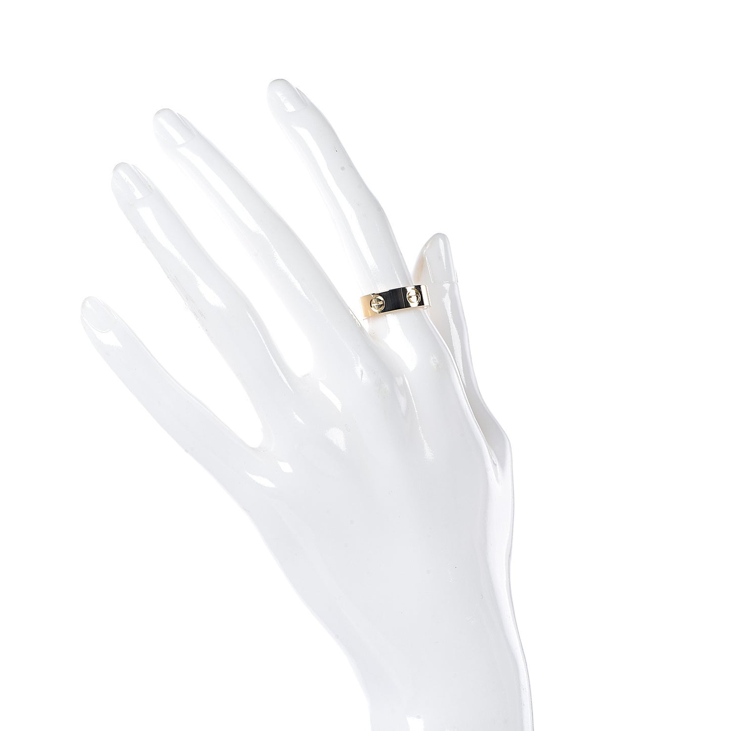18K Yellow Gold 5.5mm LOVE Ring 51 5.75