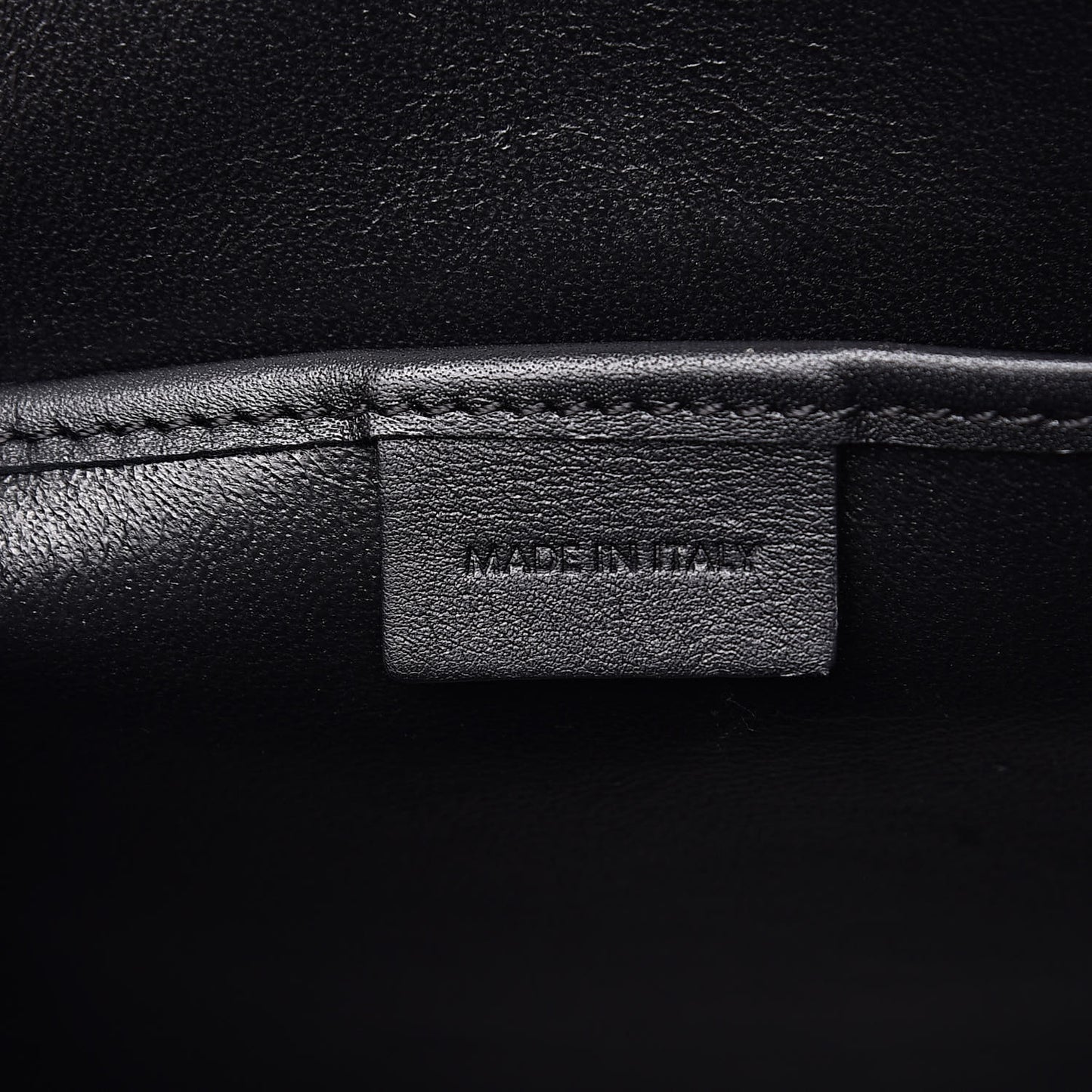 Smooth Calfskin Nano Luggage Black