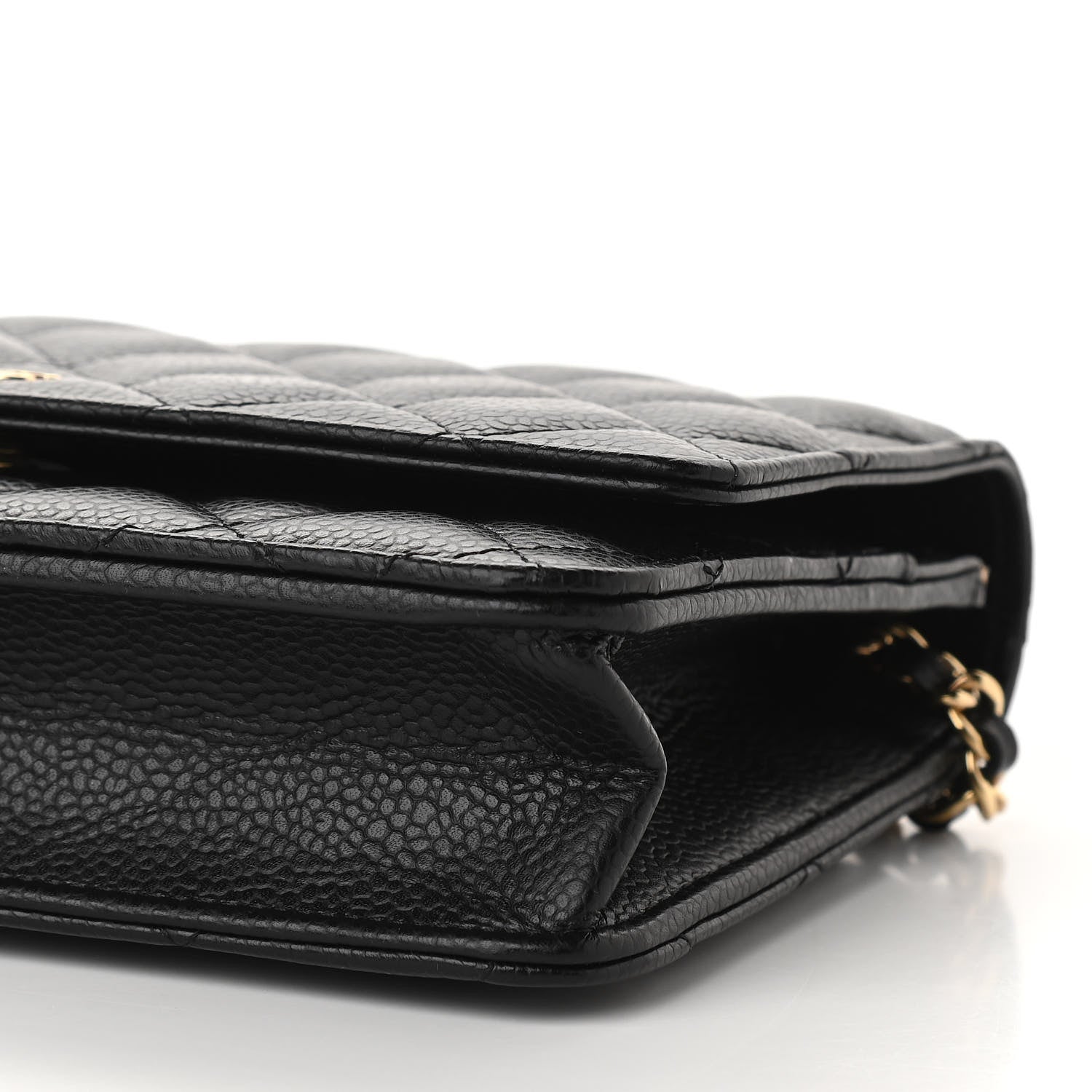 Chanel Caviar Quilted Wallet On Chain WOC Black 11 of 13