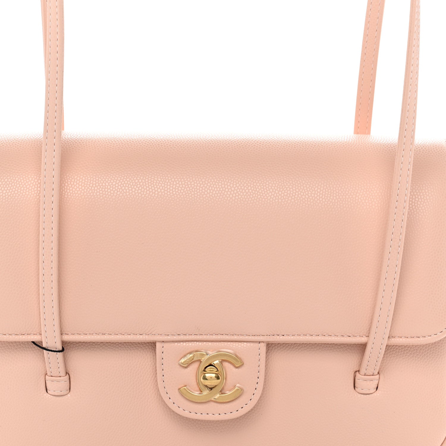Chanel Shiny Caviar Preppy Coco Small Flap Light Pink 8 of 11