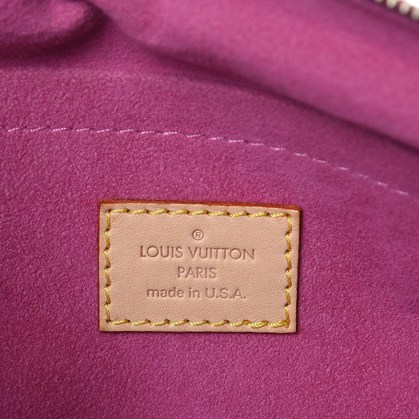 Monogram Denim Neo Speedy Fuchsia