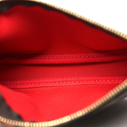 Louis Vuitton Damier Ebene Mini Pochette Accessories 6 of 11