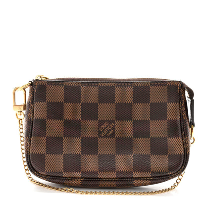 Louis Vuitton Damier Ebene Mini Pochette Accessories 1 of 7