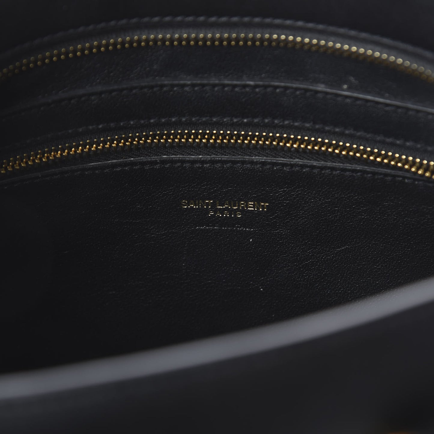 Smooth Calfskin Small Monogram Cabas Black