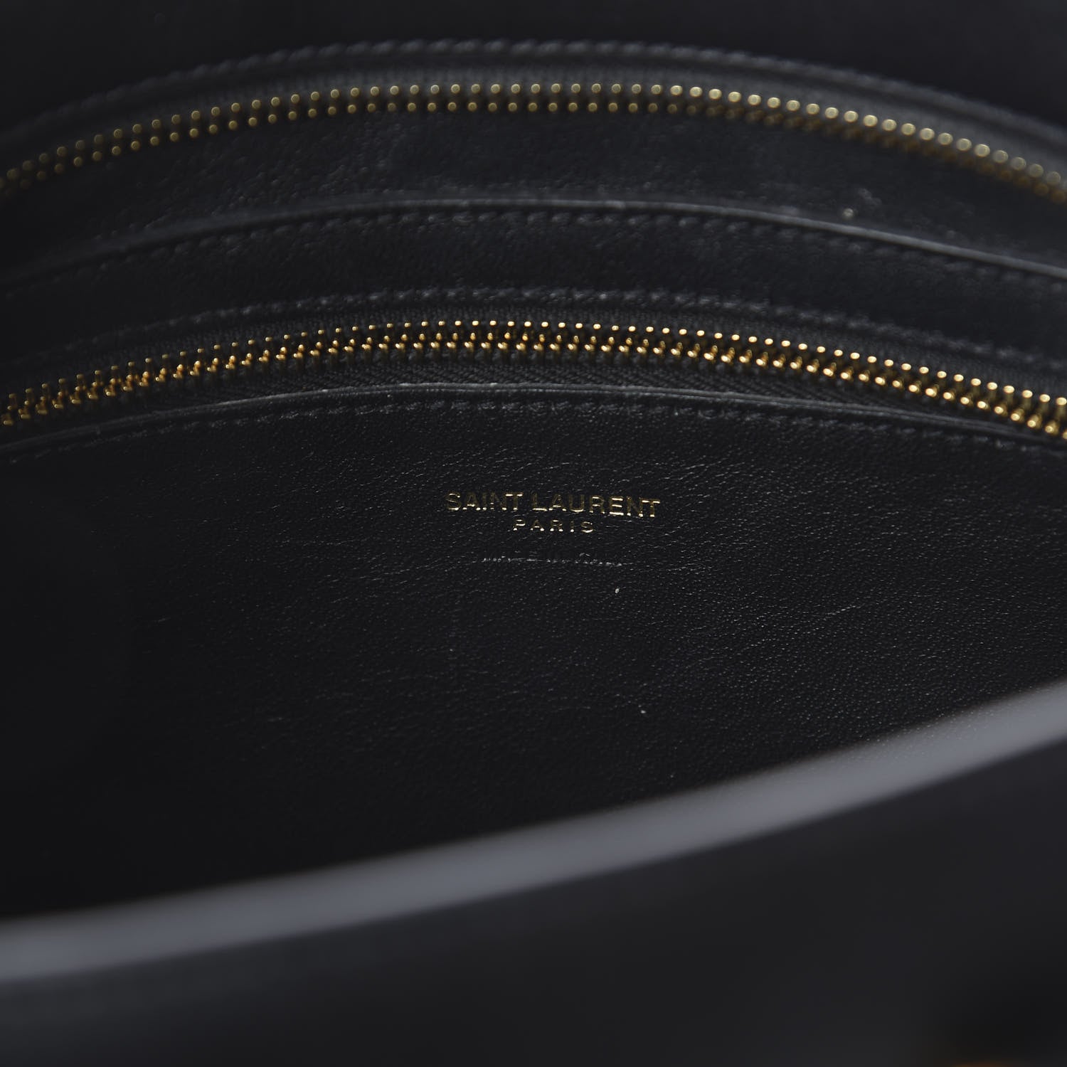 Saint Laurent Smooth Calfskin Small Monogram Cabas Black 7 of 8