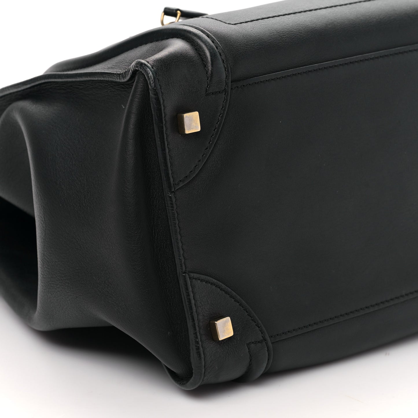 Smooth Calfskin Mini Luggage Black