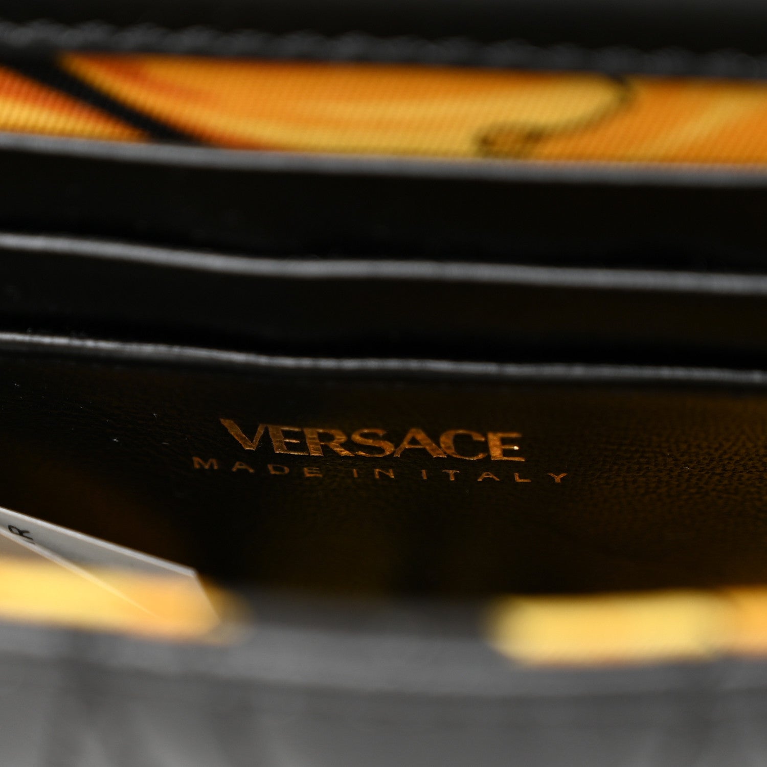 Versace Nappa Quilted Virtus Evening Bag Black 6 of 9