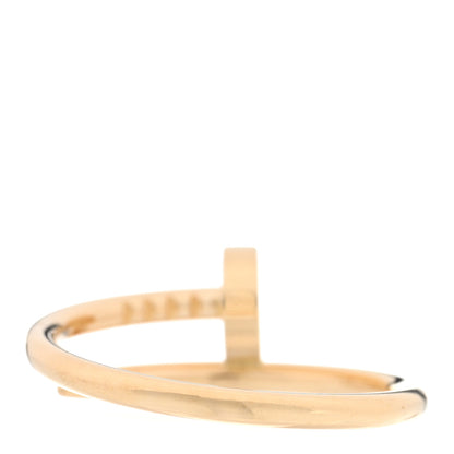 Cartier 18K Yellow Gold Small Juste Un Clou Ring 50 5.25 3 of 4