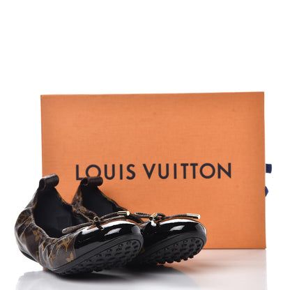 Louis Vuitton Monogram Flirty Ballerina Flats 39 Black 9 of 9