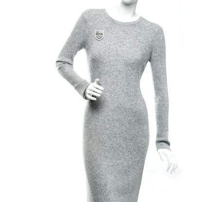 Chanel Swarovski Baguette Crystal CC Shield Brooch Silver 2 of 4