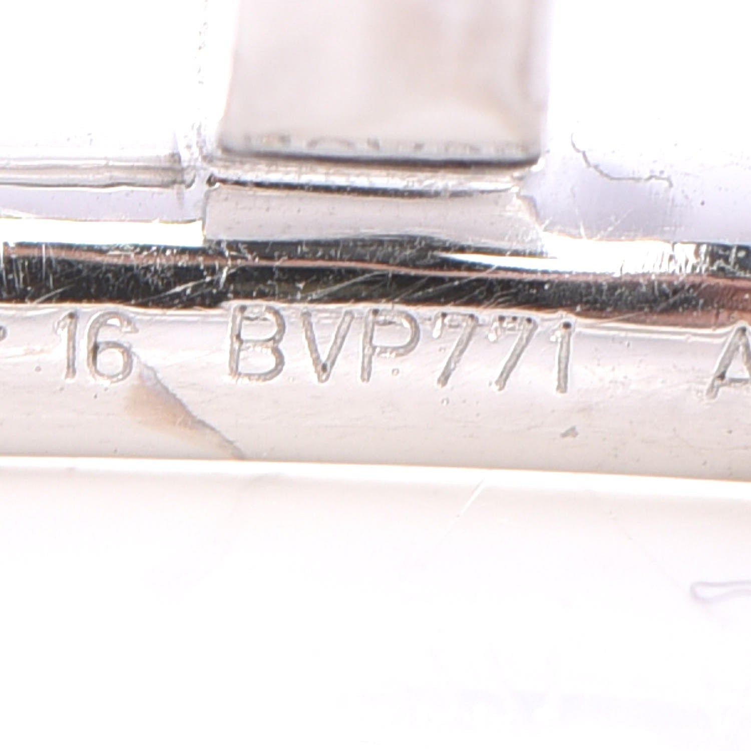 Cartier 18K White Gold Juste Un Clou Bracelet 16 7 of 11