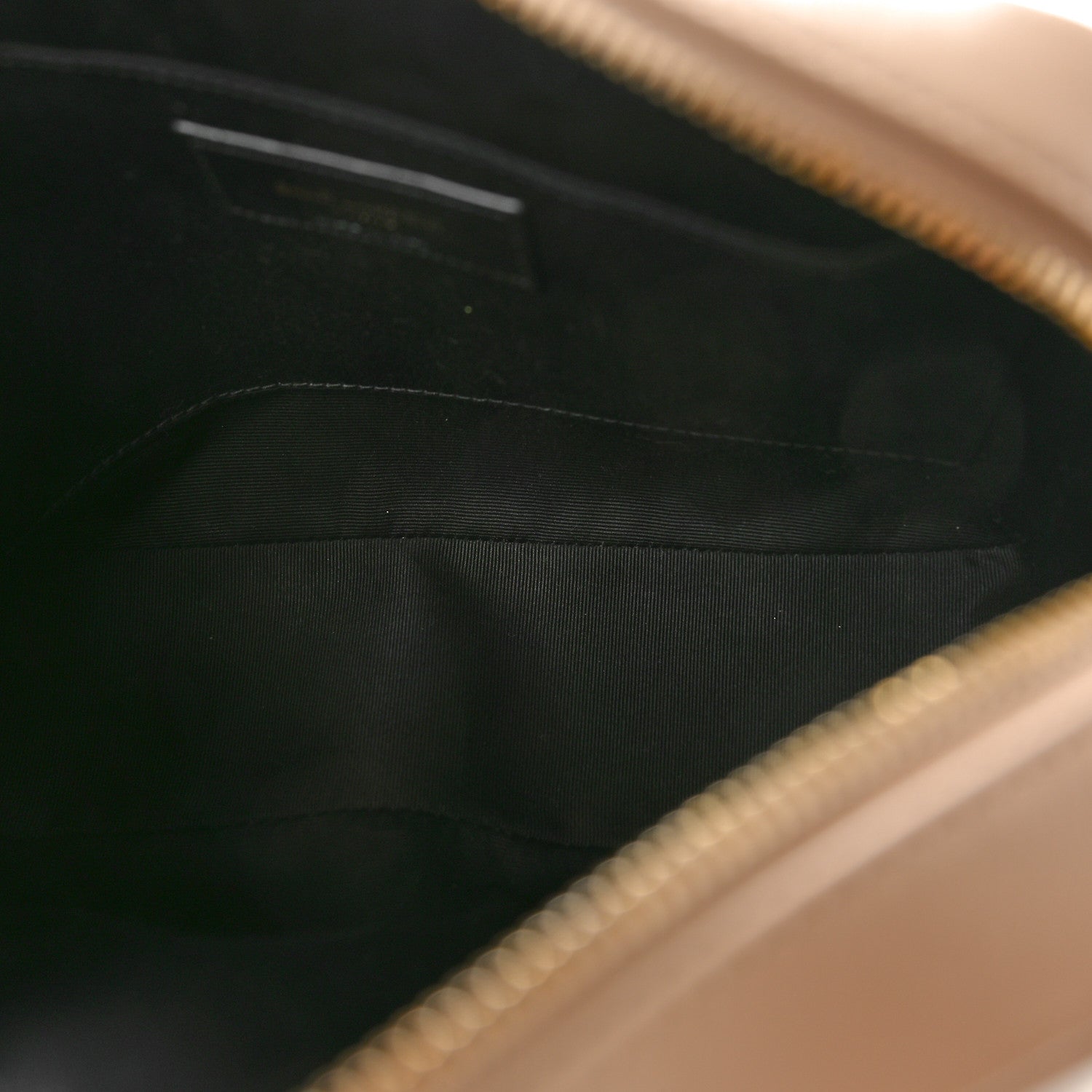 Saint Laurent Calfskin Matelasse Monogram Lou Camera Bag Dark Latte 5 of 10