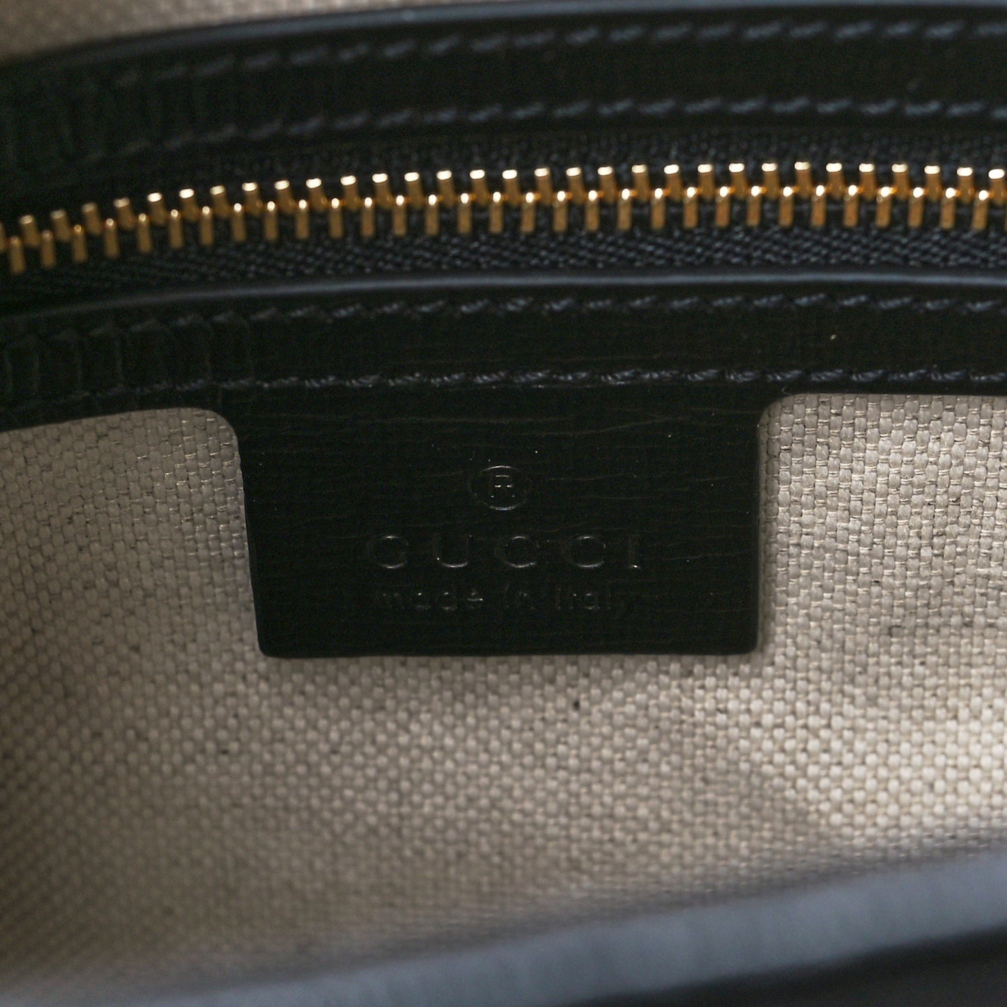 Azalea Calfskin GG Monogram Bi-Color Debossed Small Jackie 1961 Hobo Mystic White Black