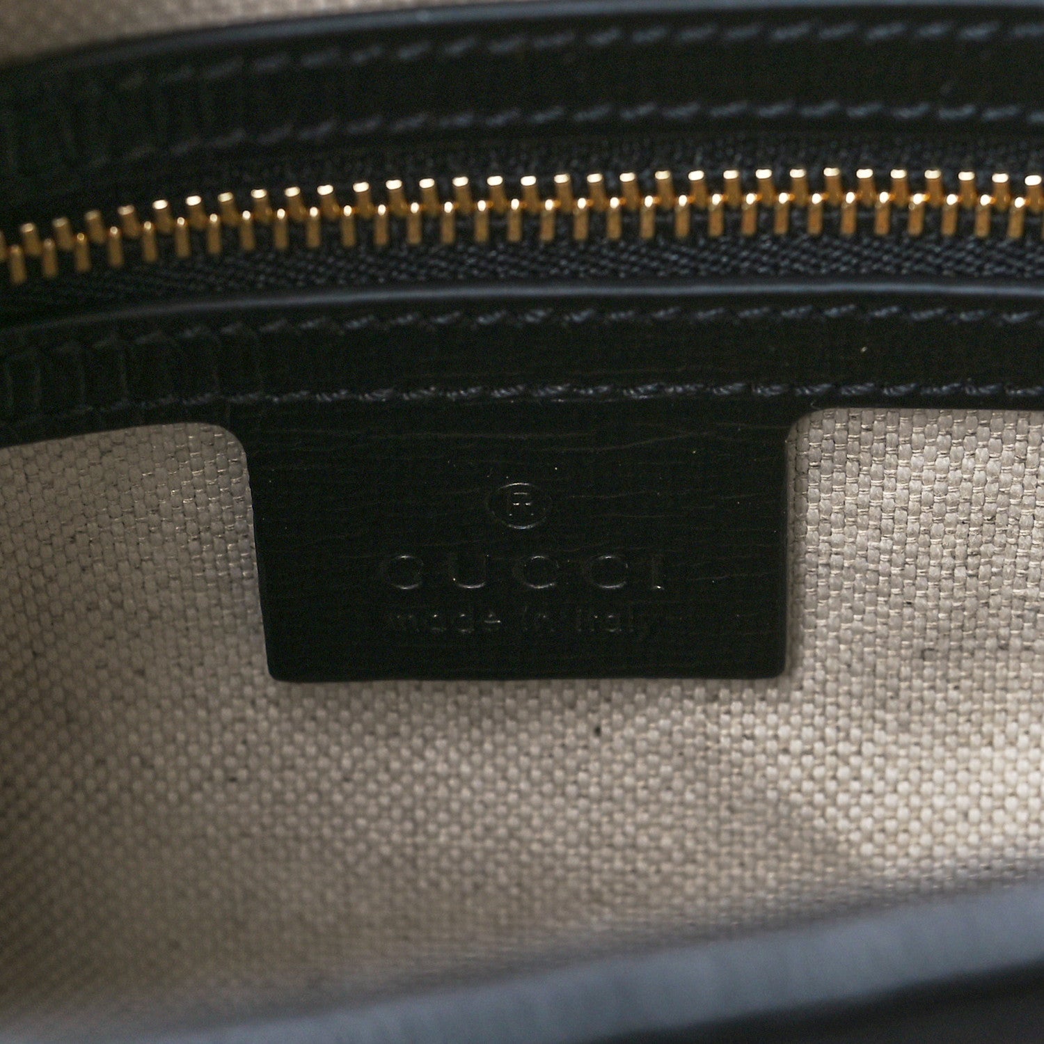 Gucci Azalea Calfskin GG Monogram Bi-Color Debossed Small Jackie 1961 Hobo Mystic White Black 5 of 10