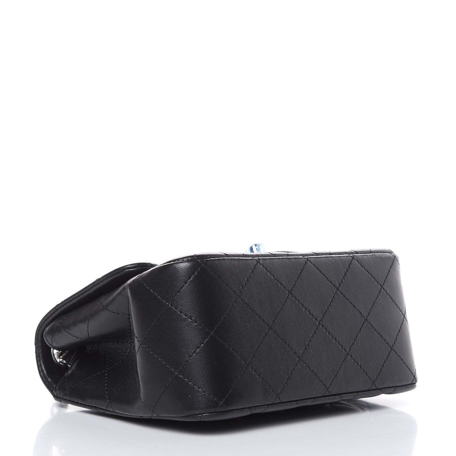 Chanel Lambskin Quilted Mini Square Flap Black 4 of 12