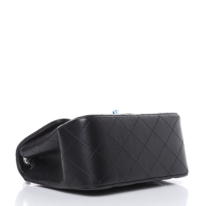Chanel Lambskin Quilted Mini Square Flap Black 4 of 12