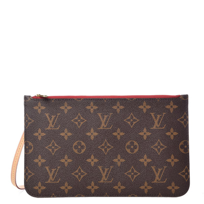 Louis Vuitton Monogram Neverfull MM GM Pochette Cherry 1 of 8