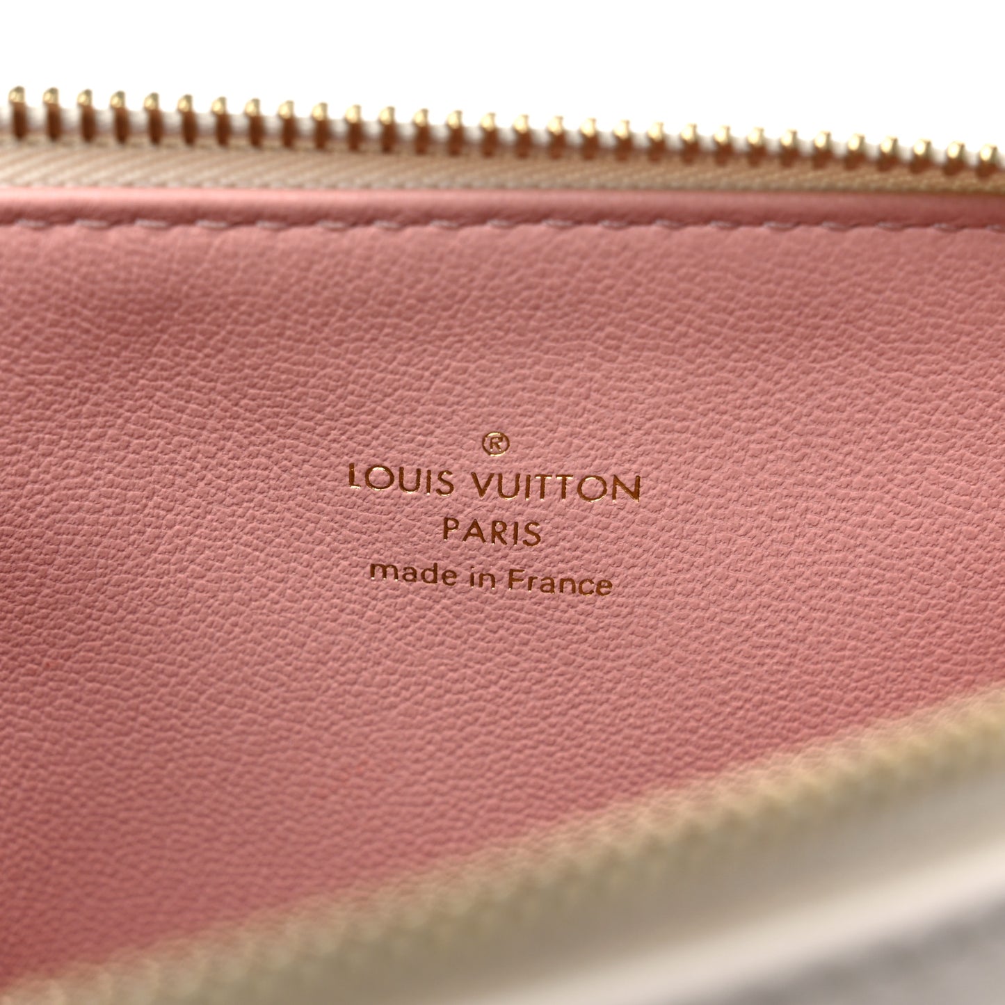 Lambskin Embossed Monogram Coussin PM Natural Creme