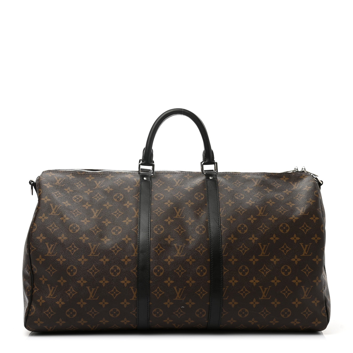 Louis Vuitton Monogram Macassar Keepall Bandouliere 55 1 of 13