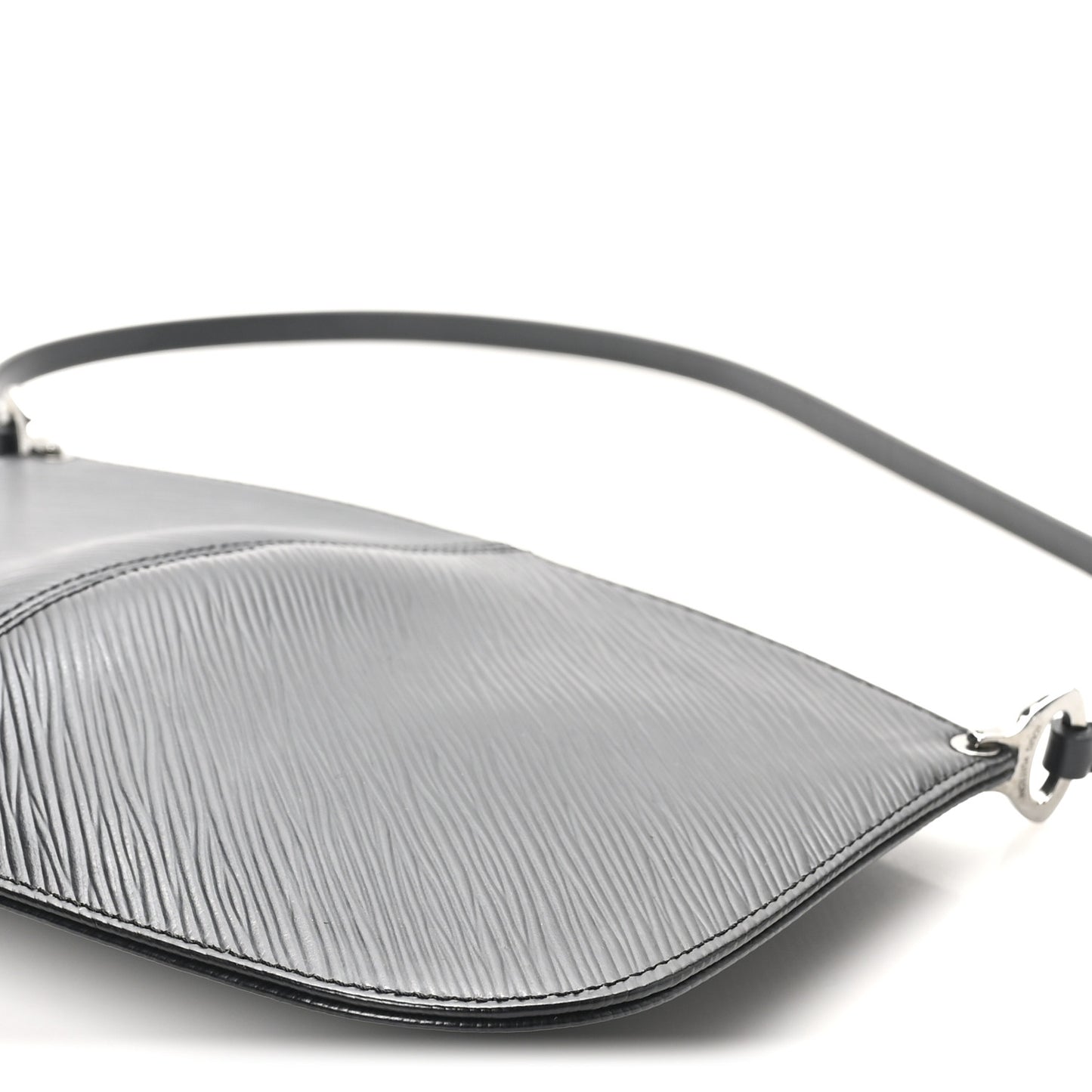 Epi Demi Lune Pochette Black