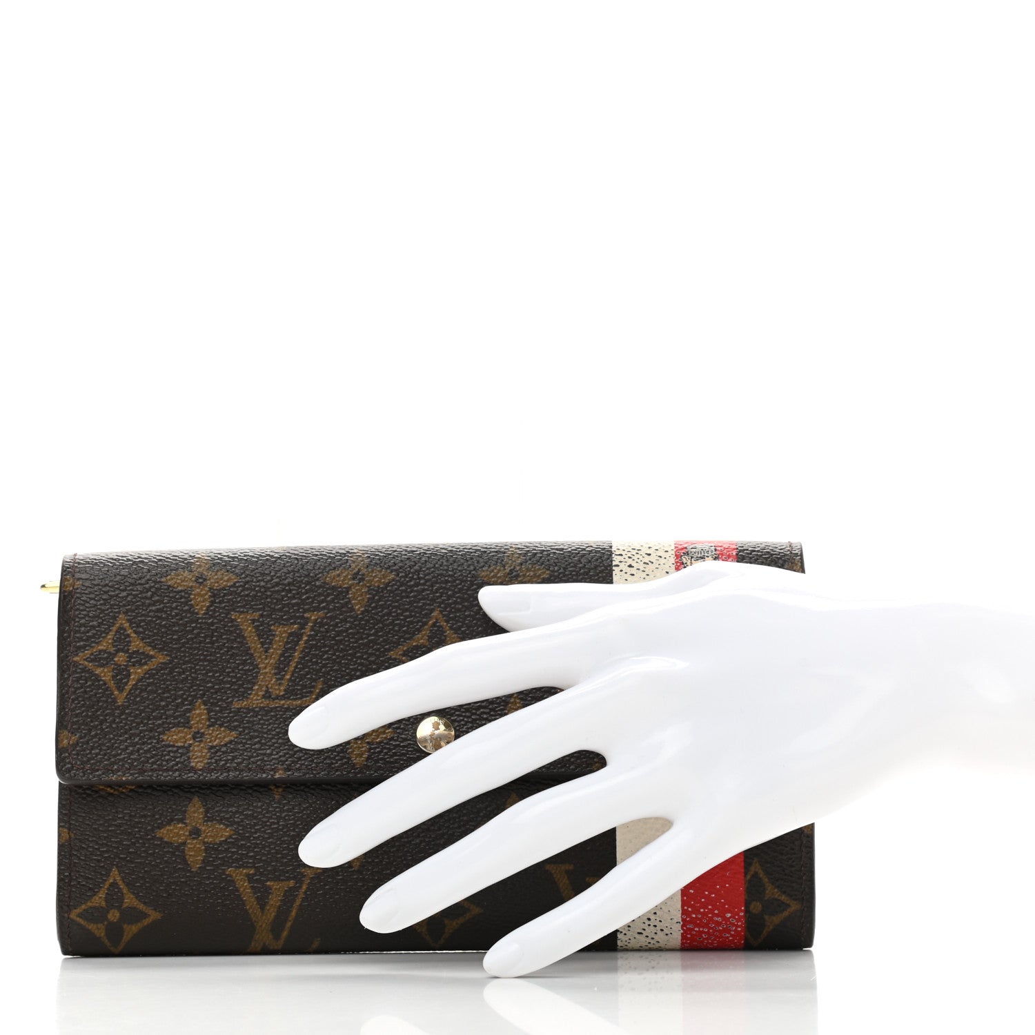 Louis Vuitton Monogram Groom Sarah Wallet 2 of 10