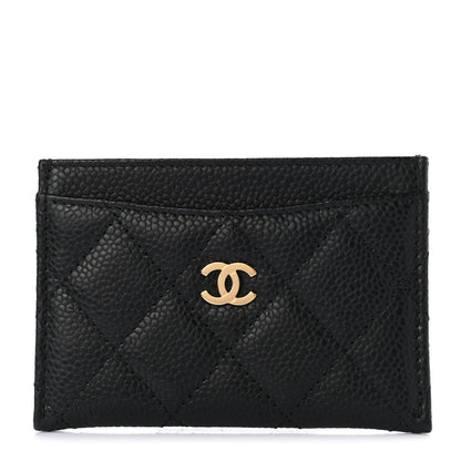 Chanel Caviar Quilted Card Holder Black 1 of 8