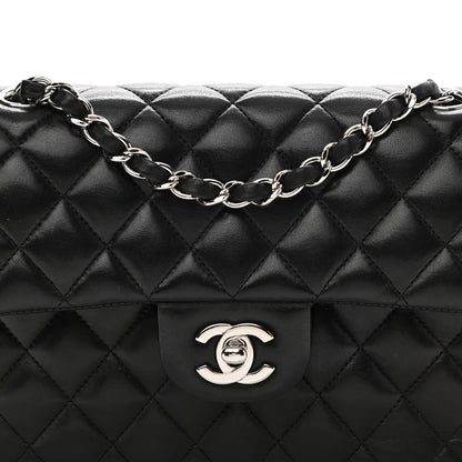 Chanel Lambskin Quilted Small Double Flap Black 8 of 18