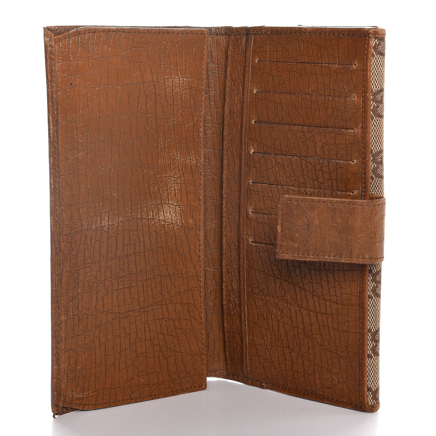 Monogram Bamboo Wallet Brown