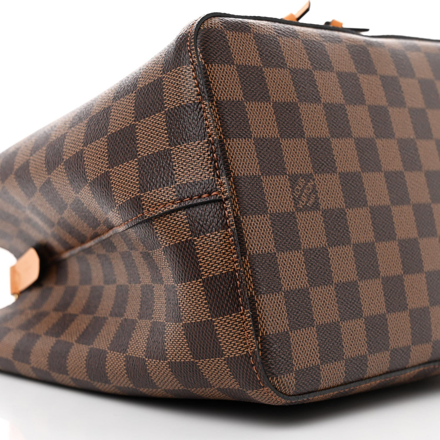 Louis Vuitton Damier Ebene Neonoe MM Safran 10 of 11