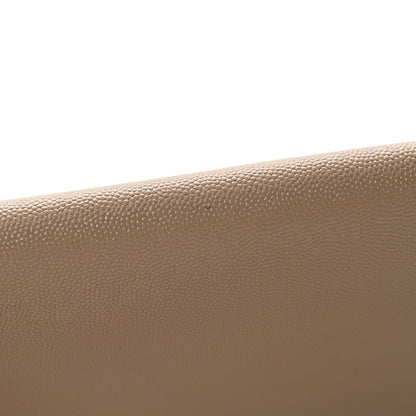 Saint Laurent Grain De Poudre Uptown Pouch Dark Beige 8 of 9
