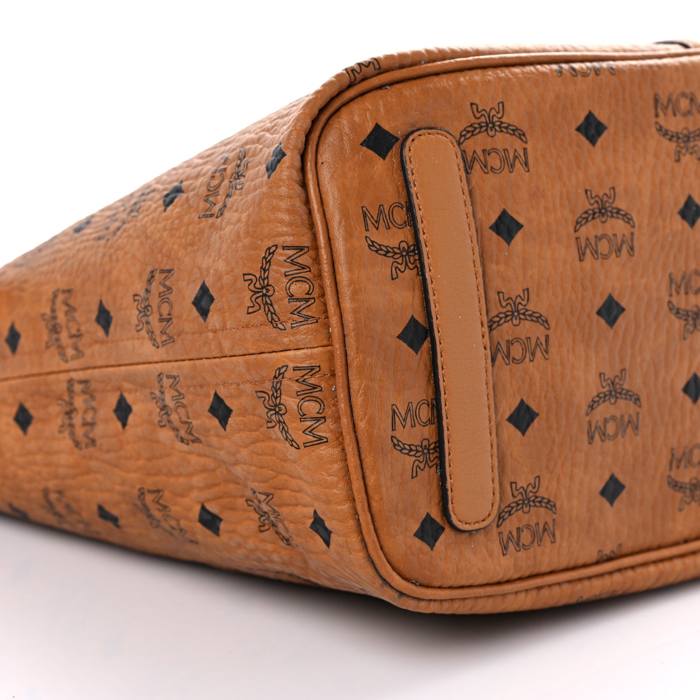 Visetos Medium Project Reversible Shopper Tote Cognac