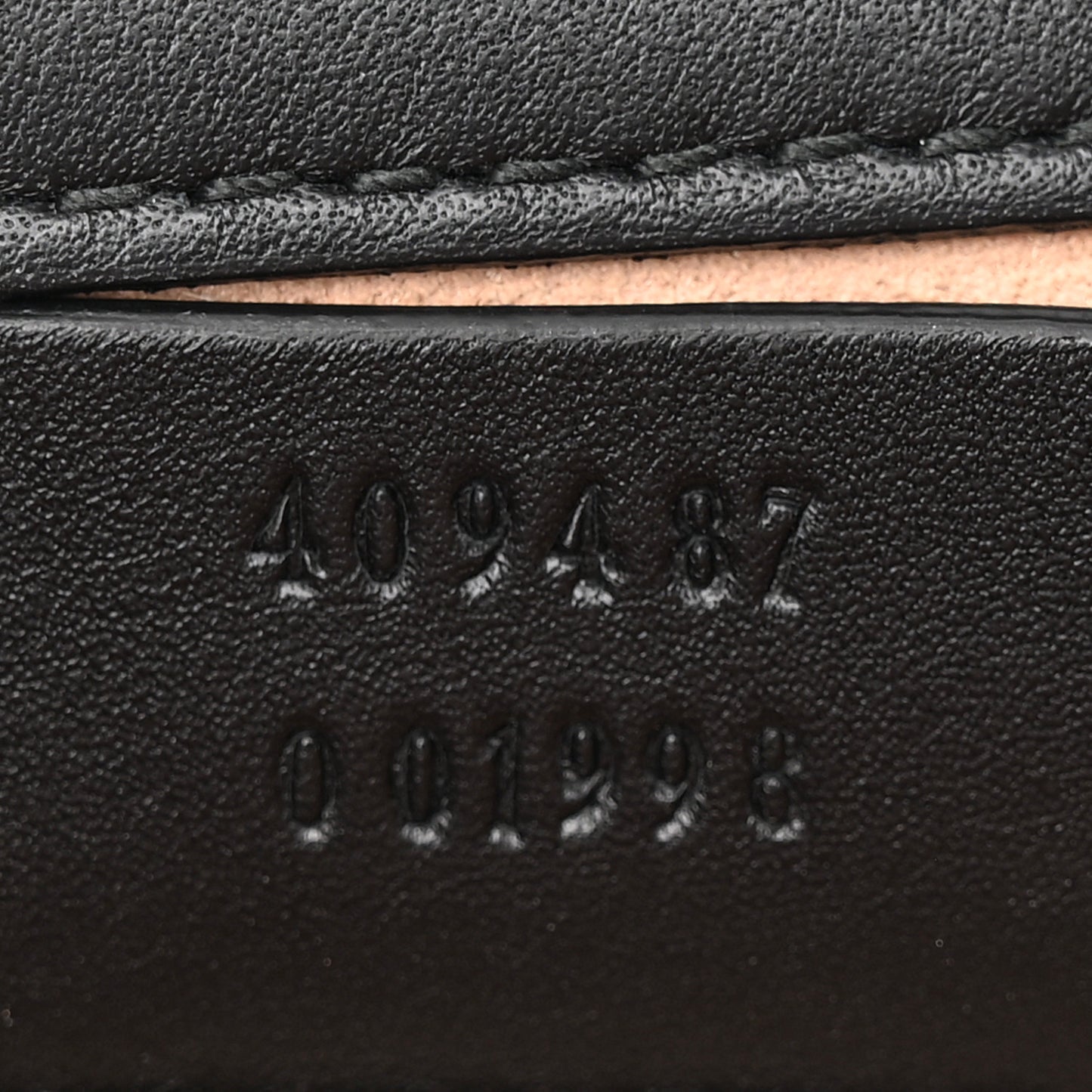 GG Supreme Monogram Bees Small Padlock Shoulder Bag Black