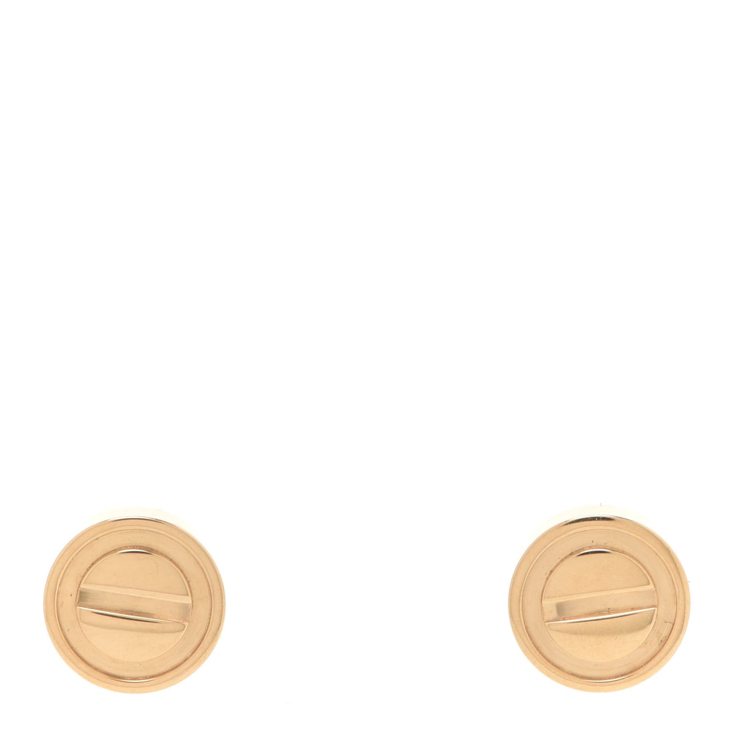 18K Yellow Gold LOVE Earrings