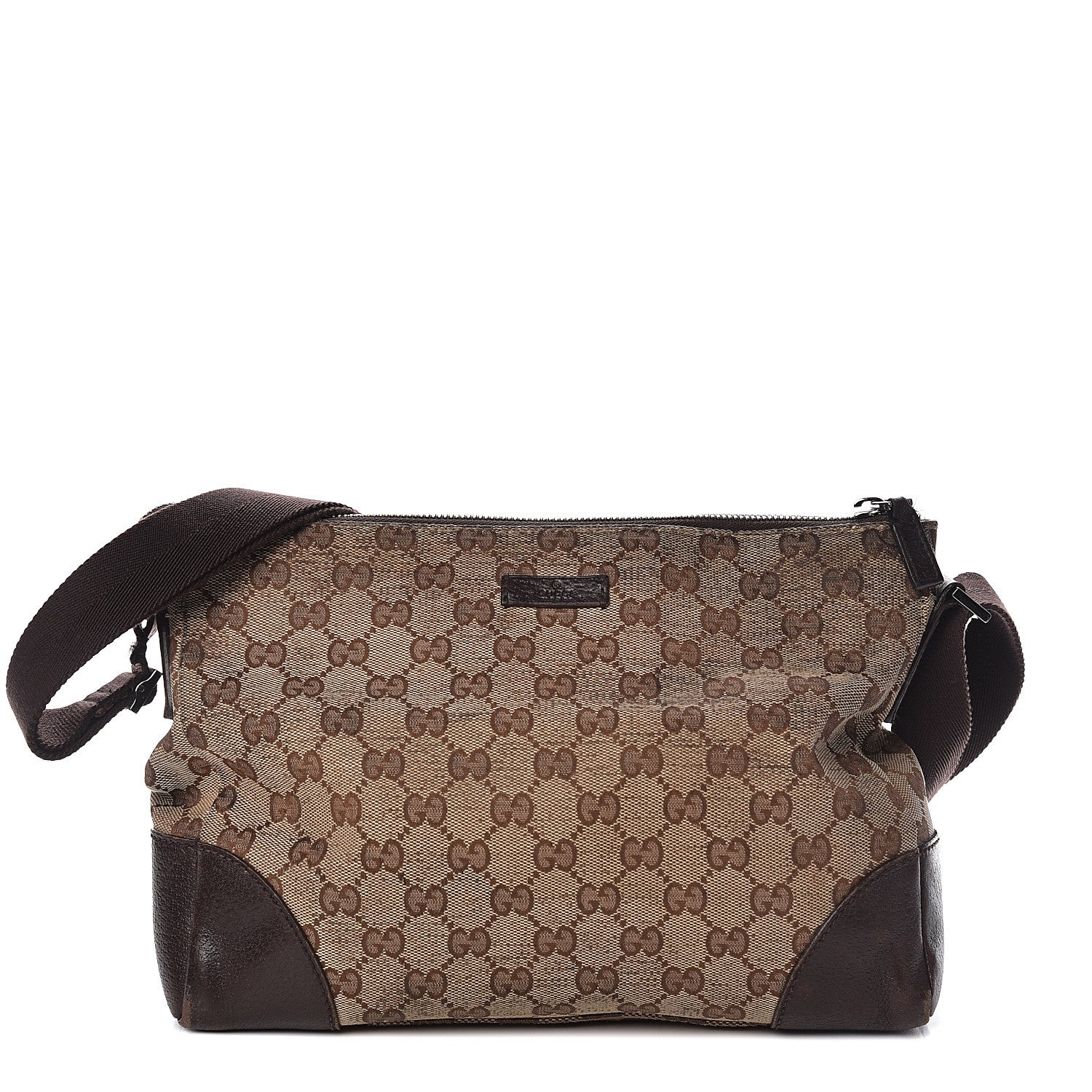 Gucci Monogram Joy Messenger Bag Dark Brown 1 of 16